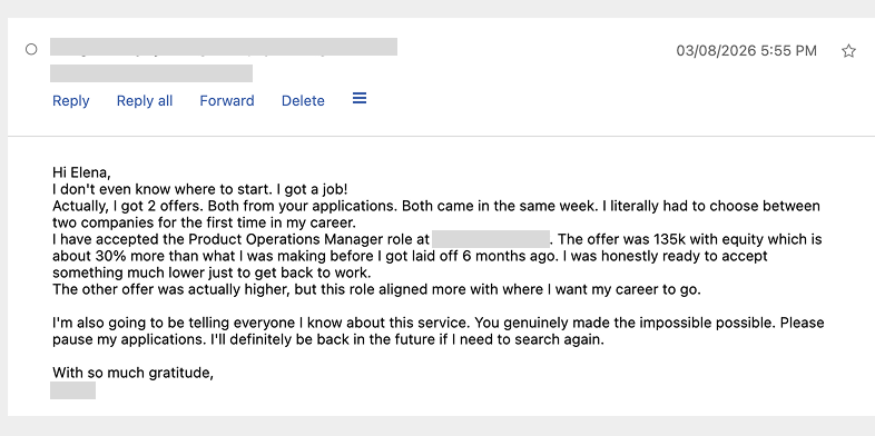 Client feedback 13